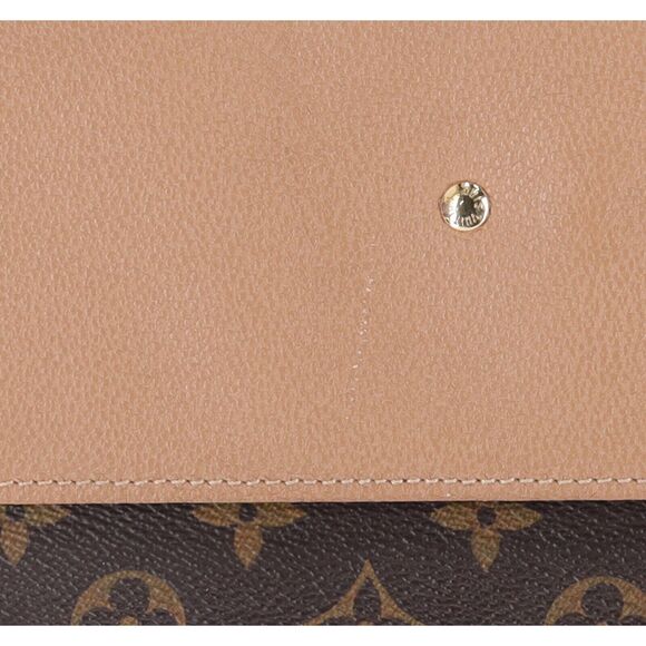 Louis Vuitton Monogram Canvas Venus Satchel Brown Crossbody Tan Pink M53540 - Picture 6 of 12